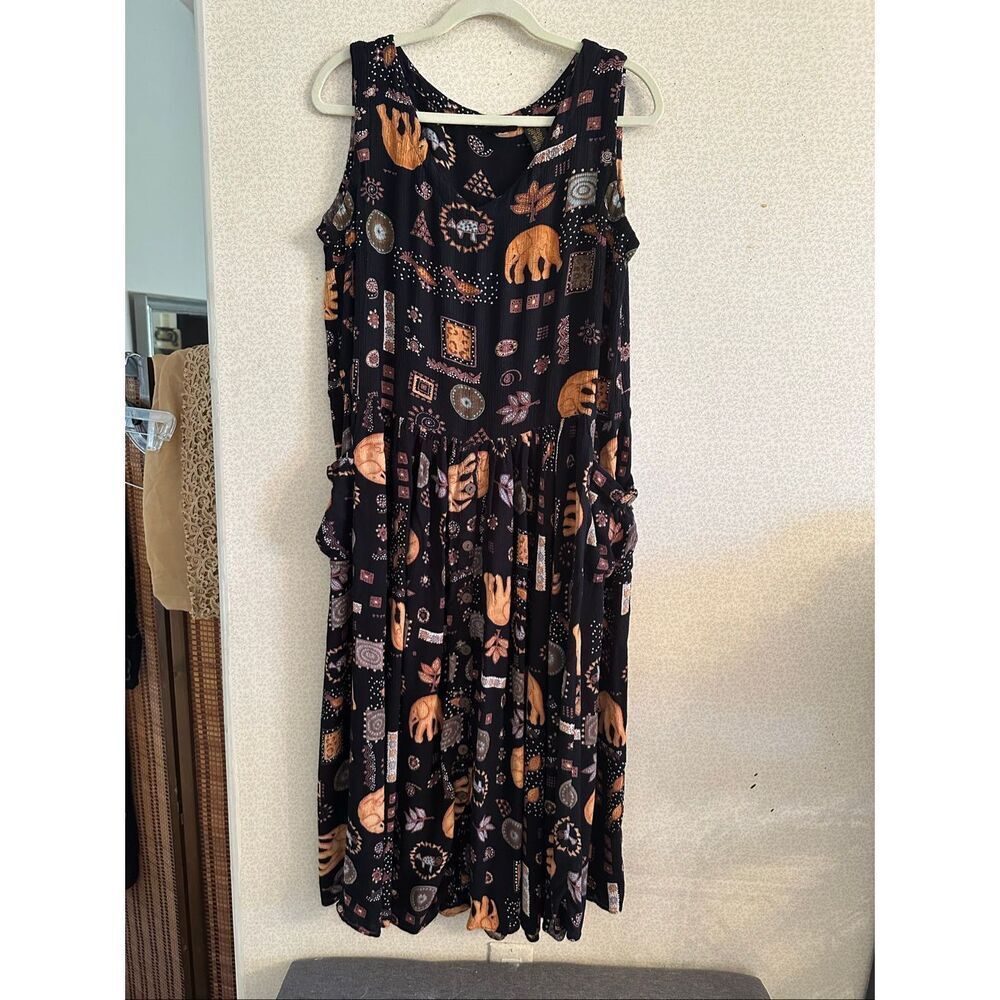 Bica rayon flowy dress